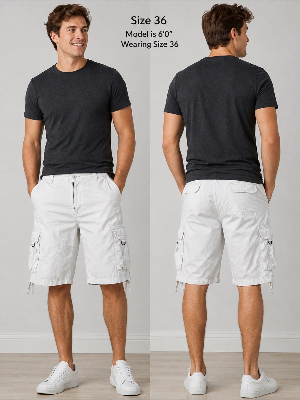 Company Eighty One Men’s Cargo Shorts – Size 36